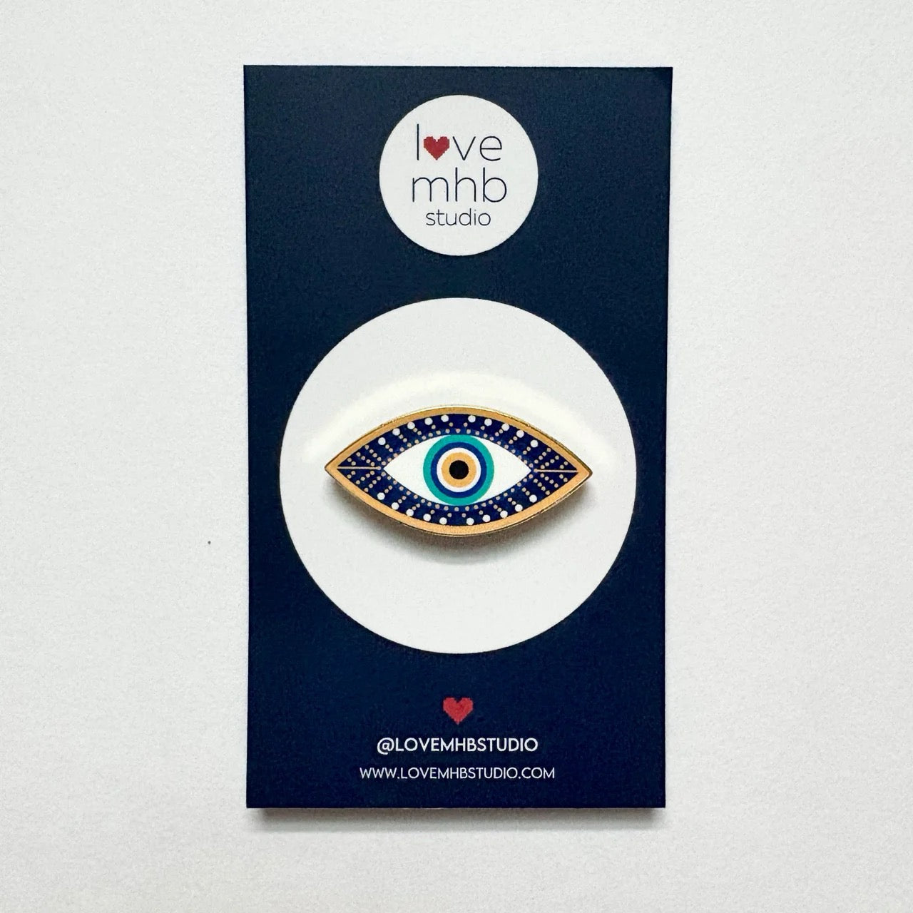 Evil Eye Pattern Needle Minder