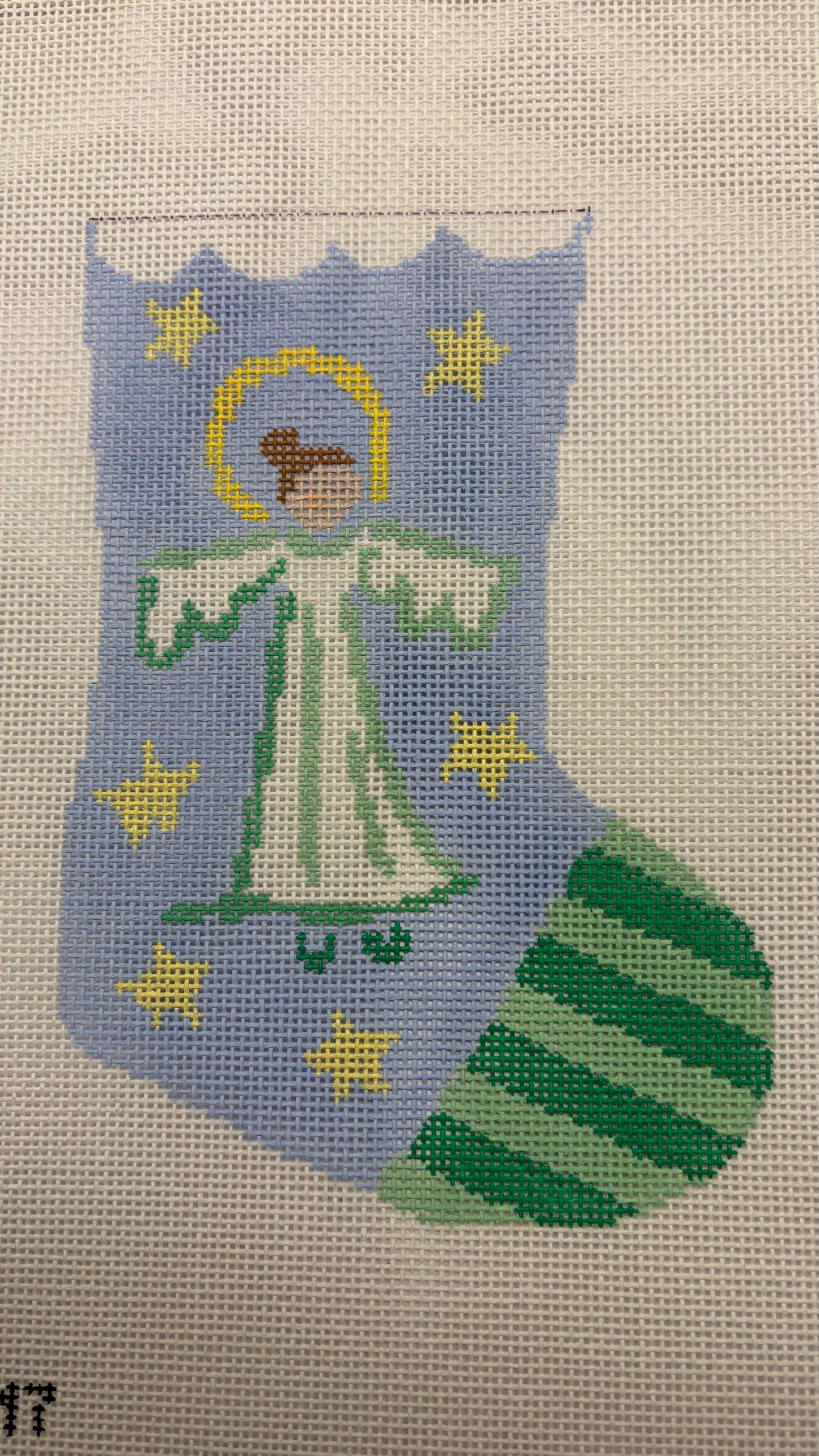 Angel mini stocking