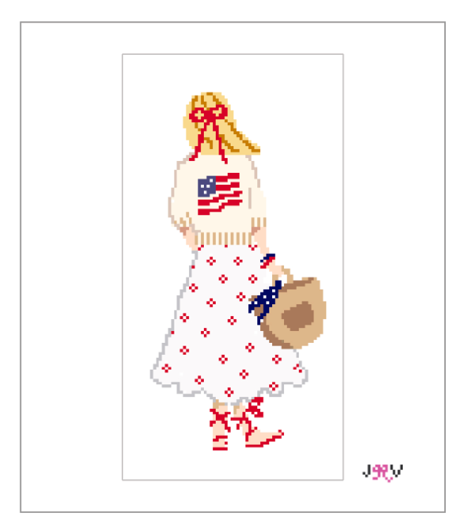 Flag Girl