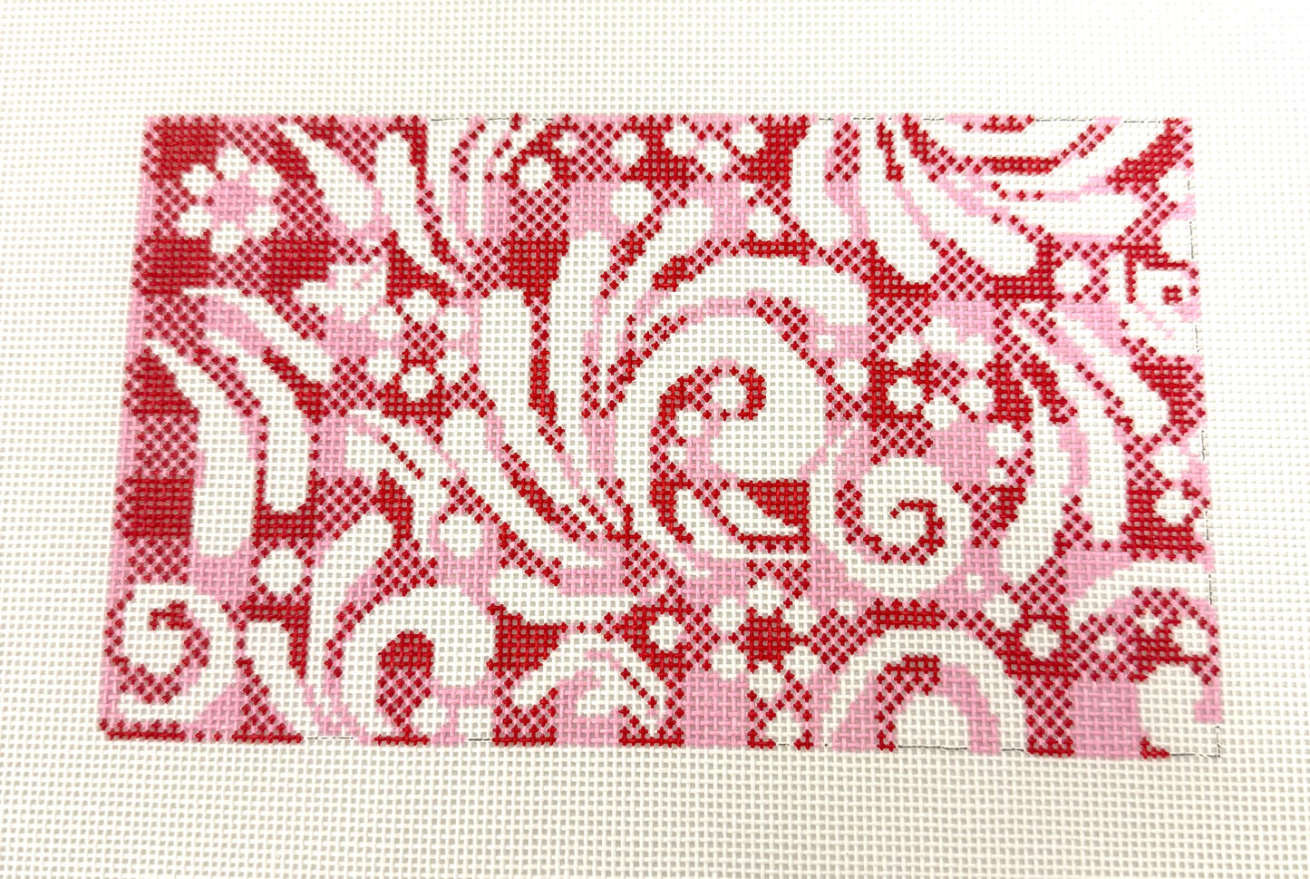 Red/Pink Check Purse Insert