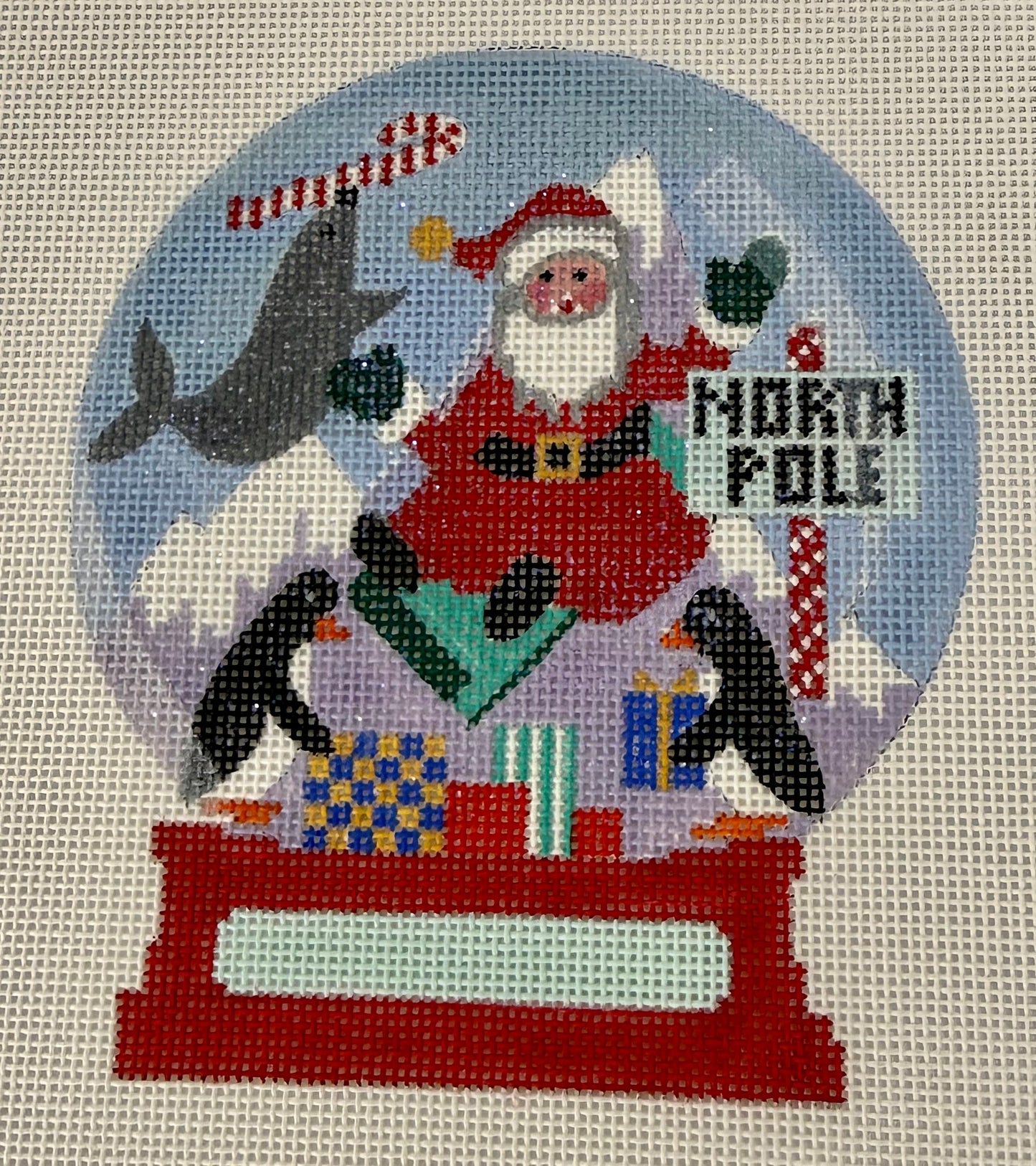 North Pole Snowglobe