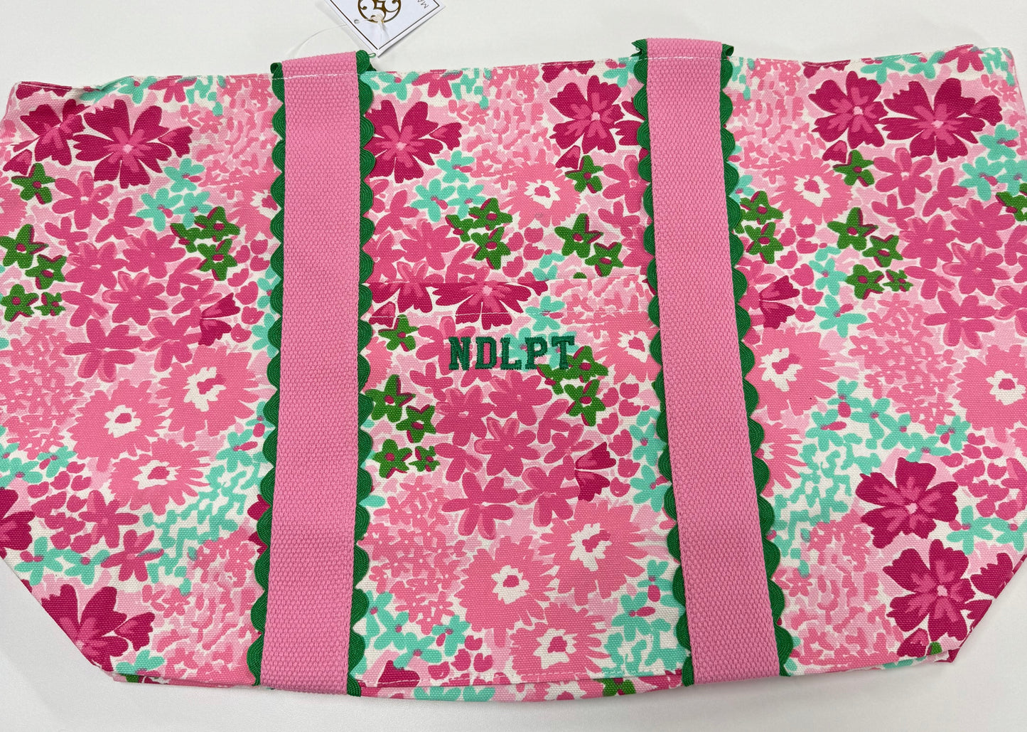 NDLPT Floral Tote Bag