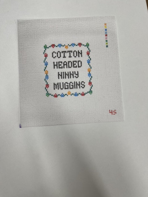 Christmas Cotton Headed Canvas