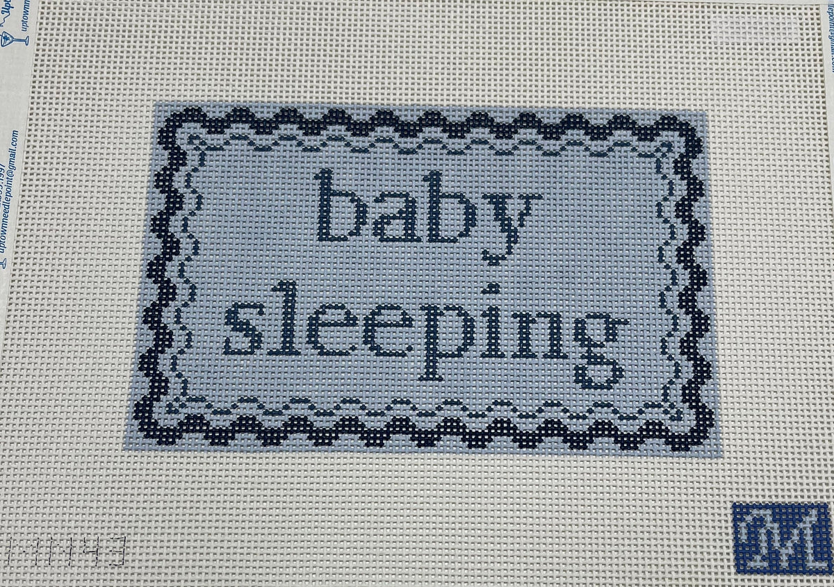 Baby Sleeping - Blue