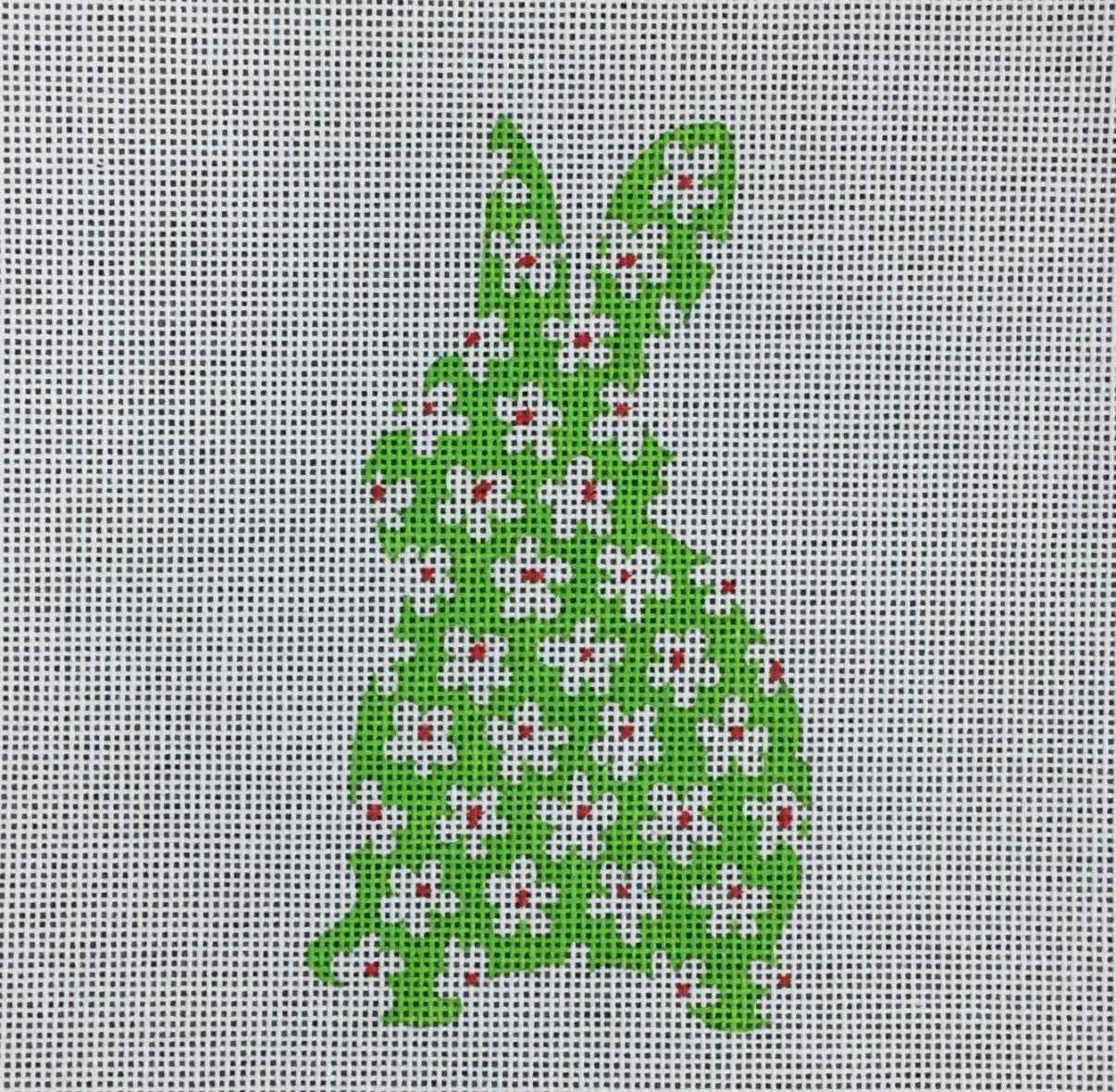 Green Flower Bunny
