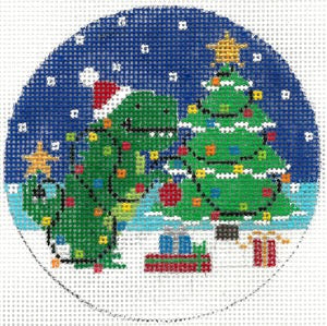 Christmas Dinosaur