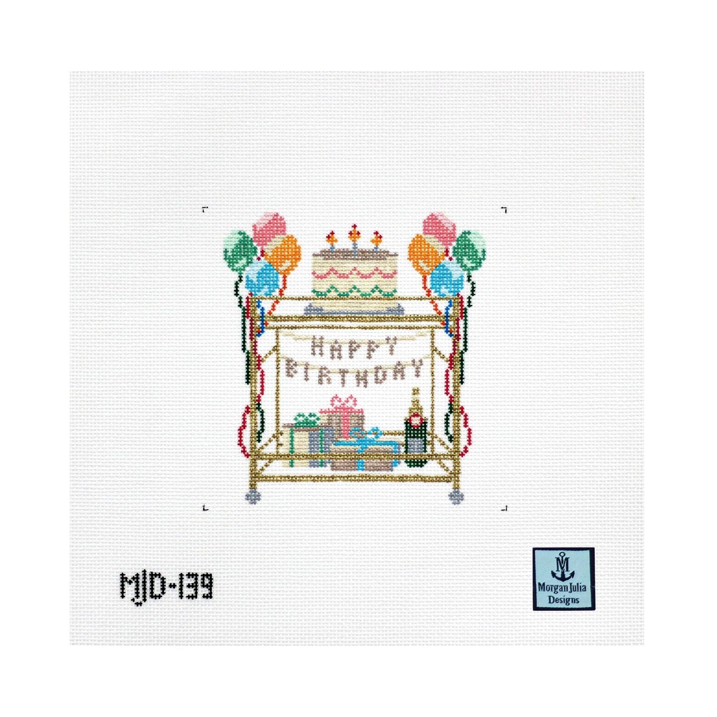Happy Birthday Bar Cart
