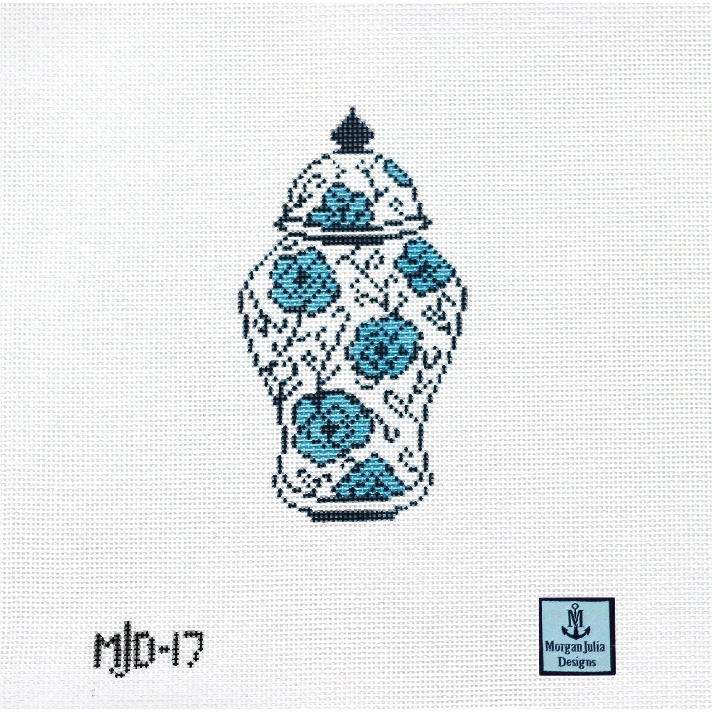 Blue & White Ginger Jar