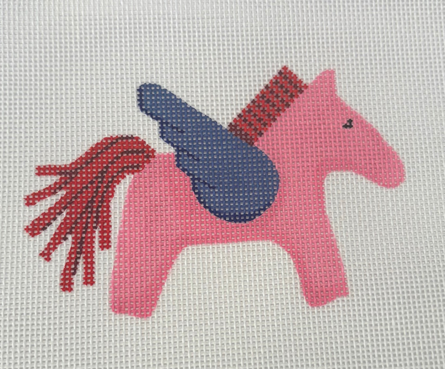 Hermes Pegasus Bag Charm - Pink, Red & Blue