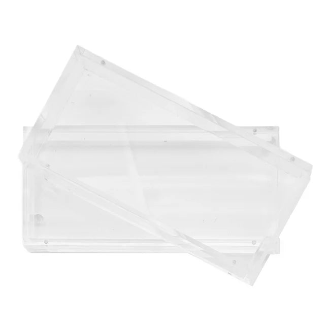 Acrylic Trays - 7x3" Rectangle
