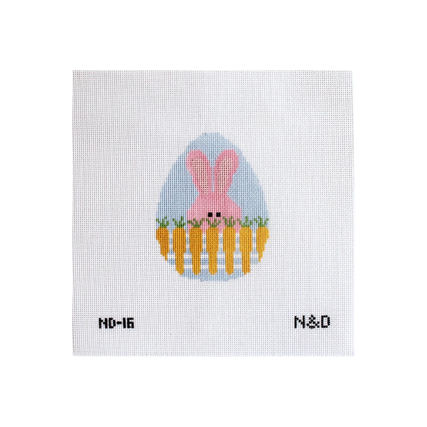 Bunny w/ Carrot Fence Egg