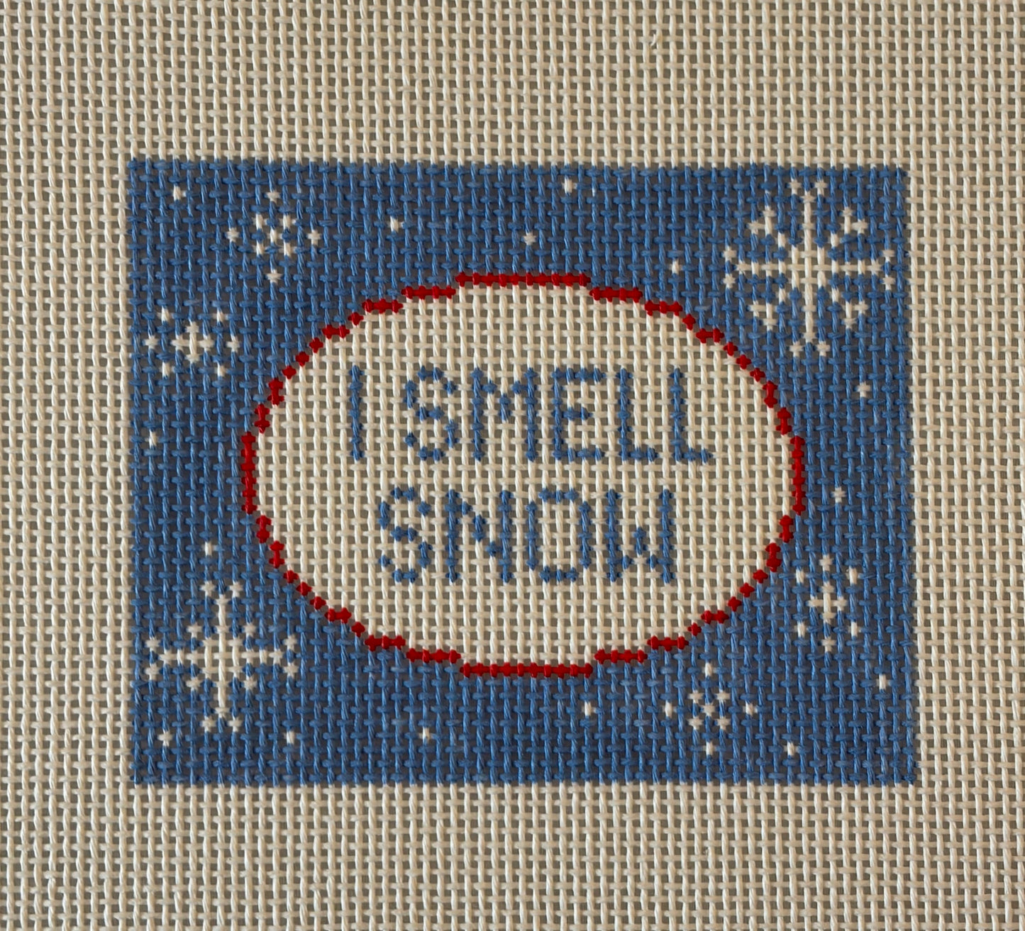 I smell snow