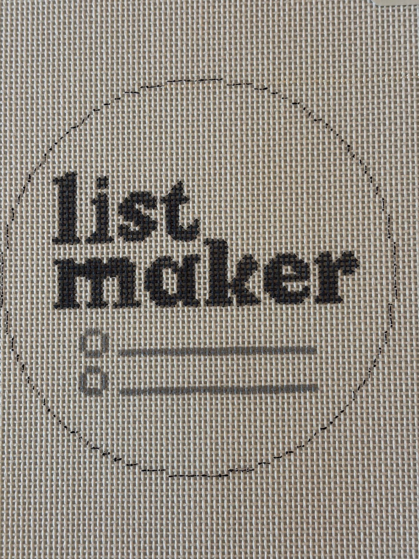 List Maker Ornament