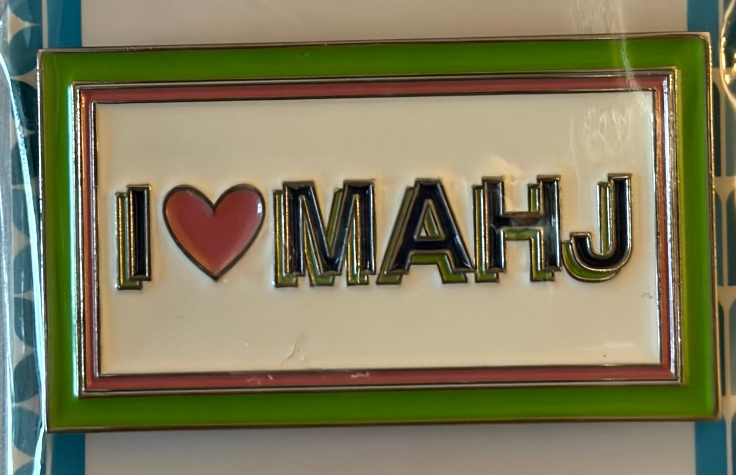 I Heart Mahj Needle Minder