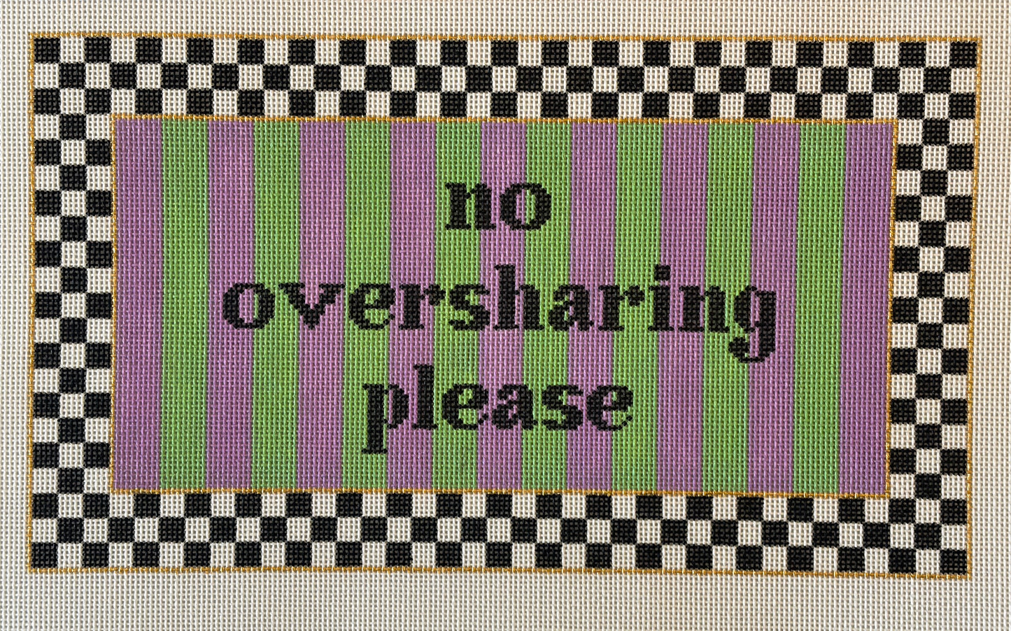 No Oversharing Please