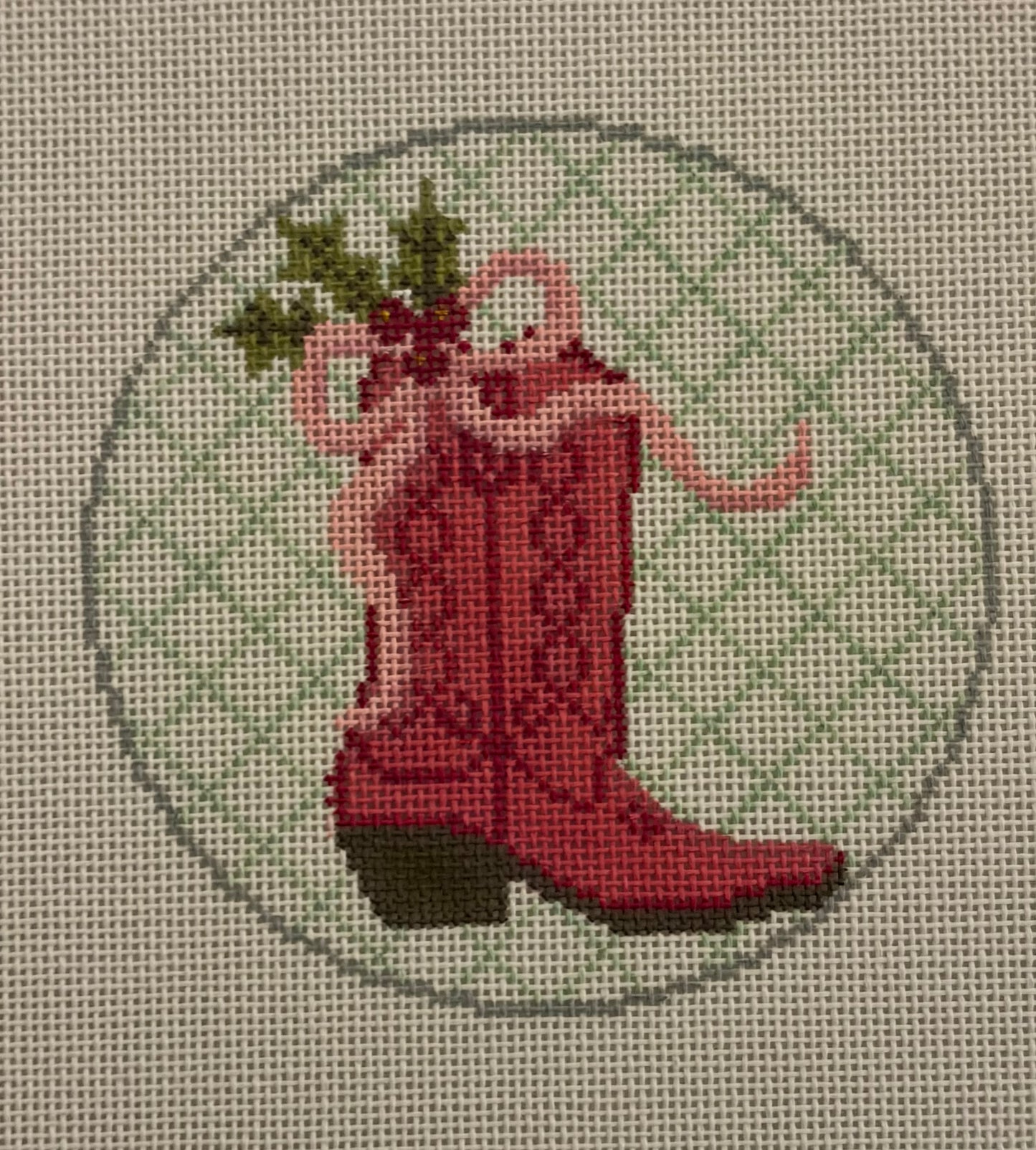 Boot & Bow Pink Boot