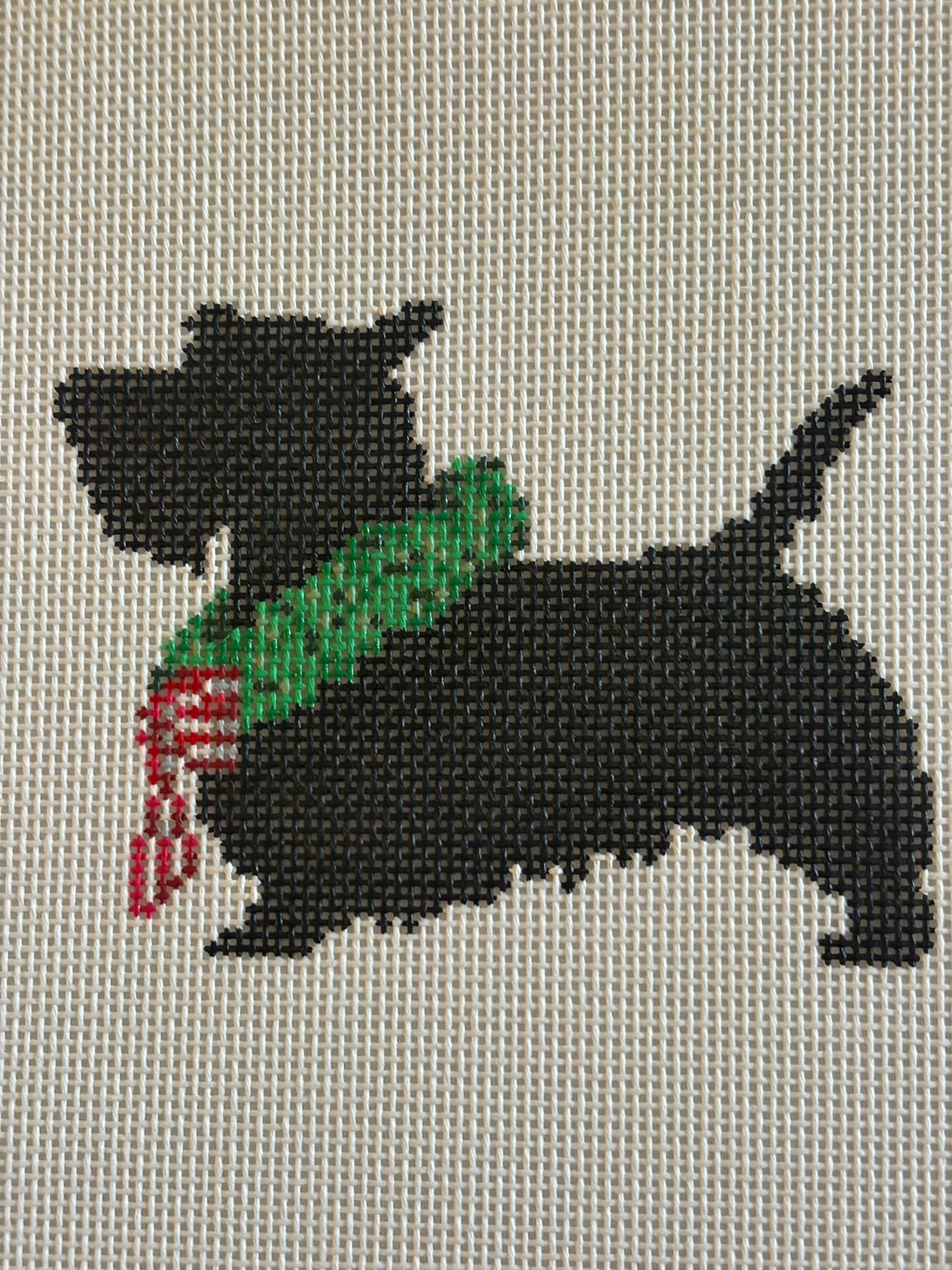 Christmas Scottie