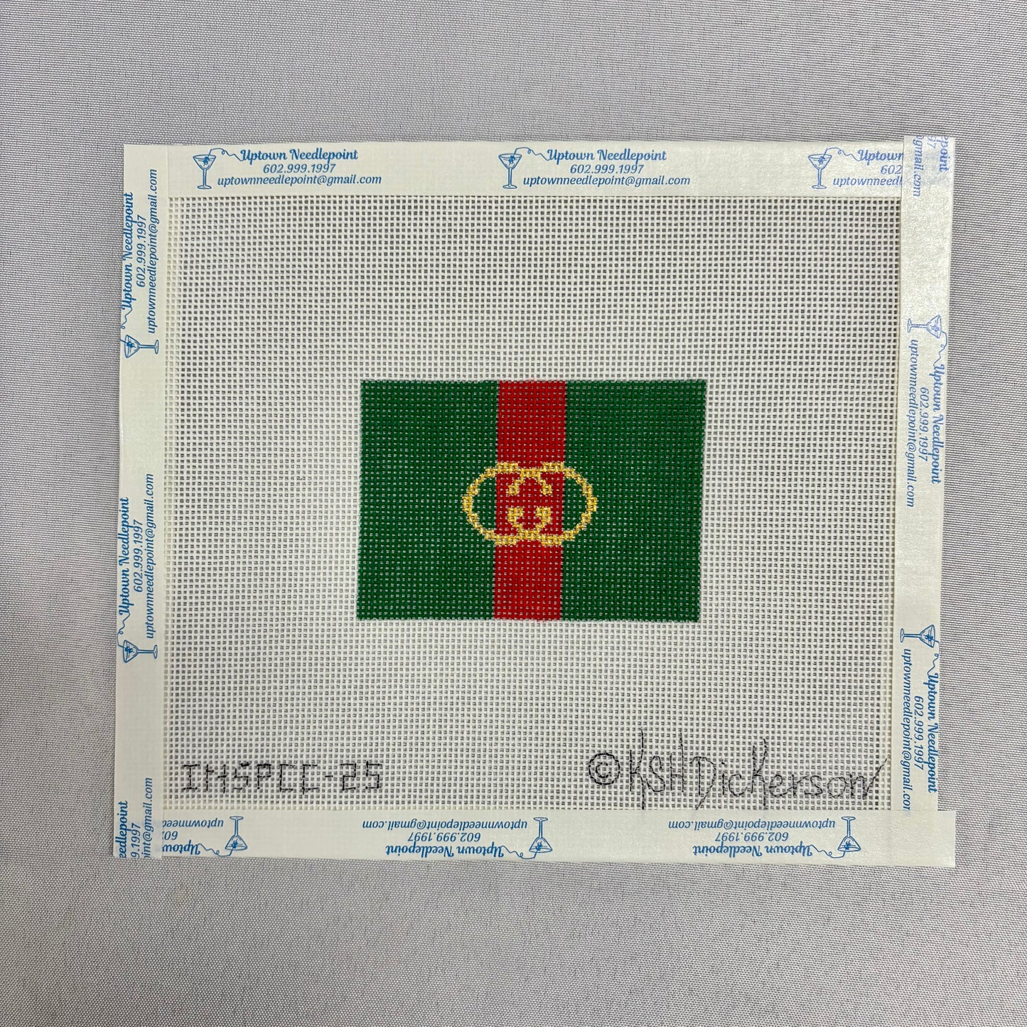 Gucci Inspired Green & Red Insert