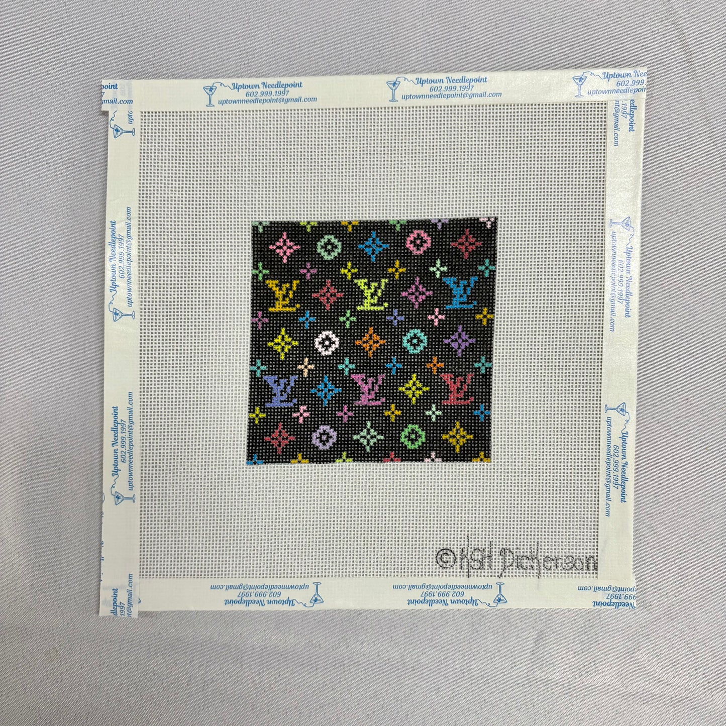 Louis Vuitton Square Black Insert