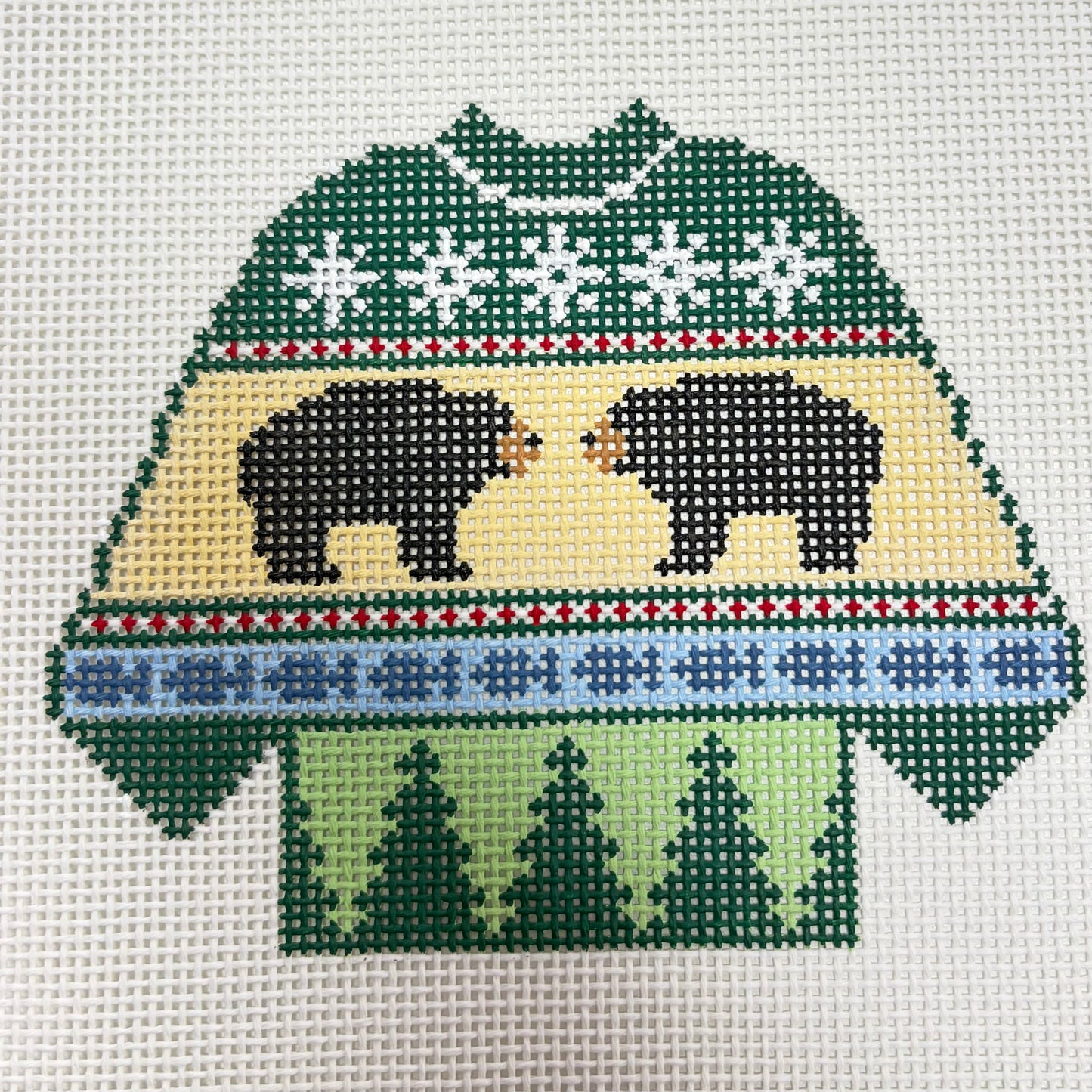 Bears Sweater Ornament