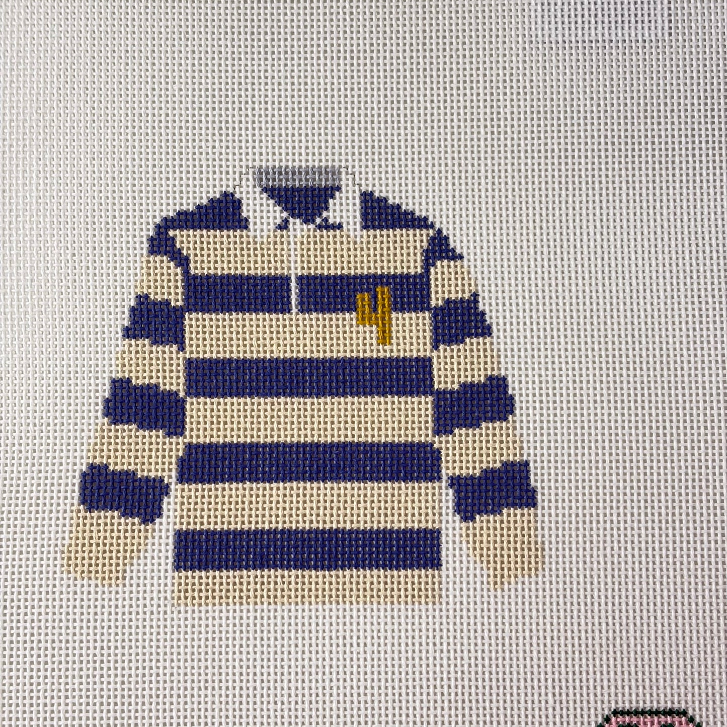 Blue and Cream Rugby