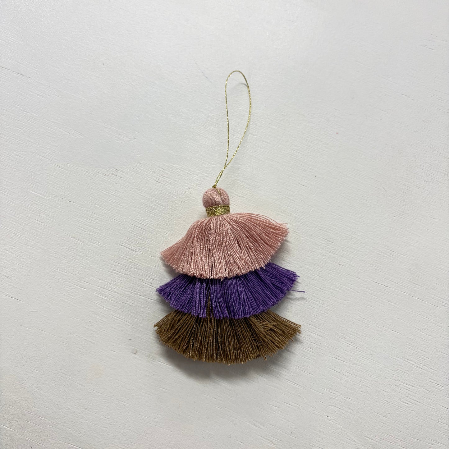 3 Tiered Ombre Tassel loop