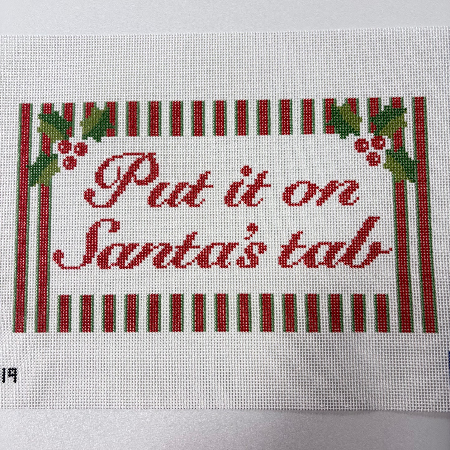 PUT IT ON SANTA'S TAB