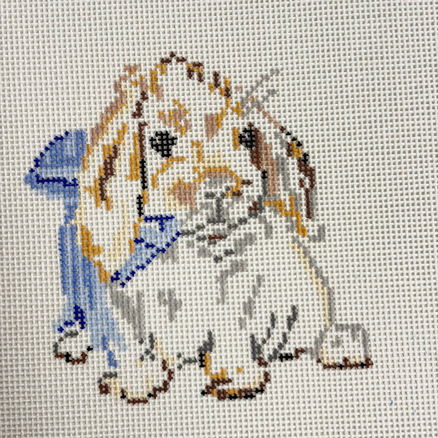 BUNNY WITH BLUE BOW