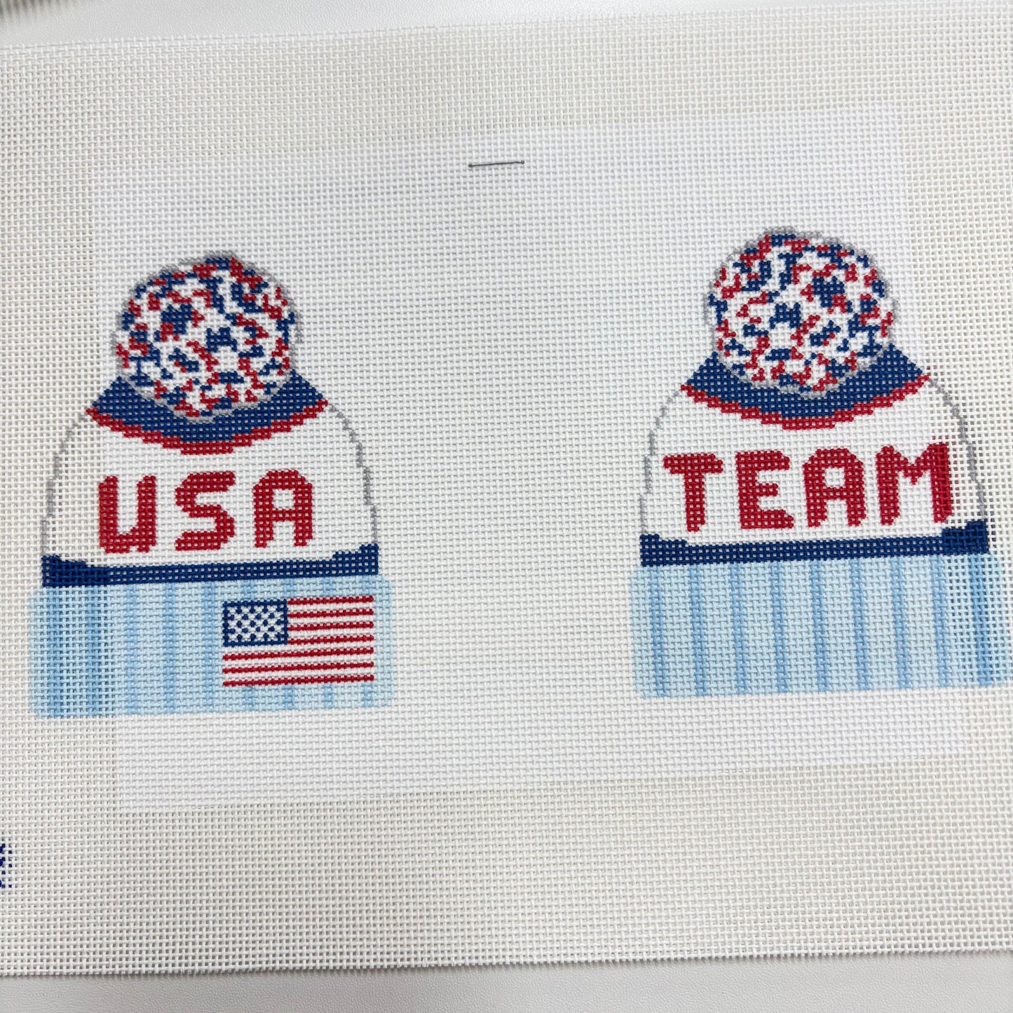 USA TEAM TWO SIDED BEANIE