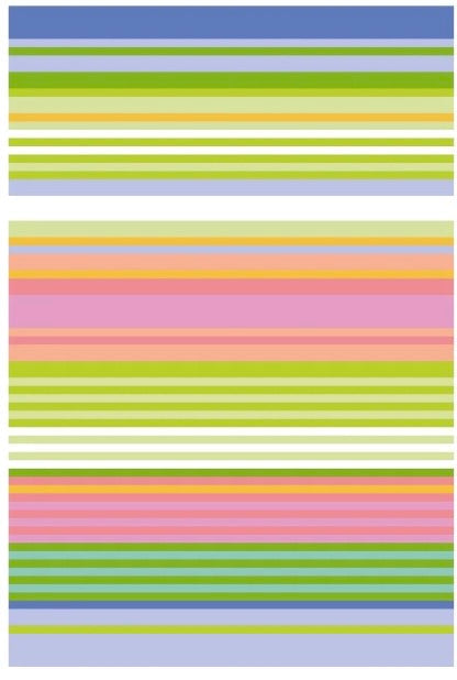 Lulu Stripe Passport Cover Insert