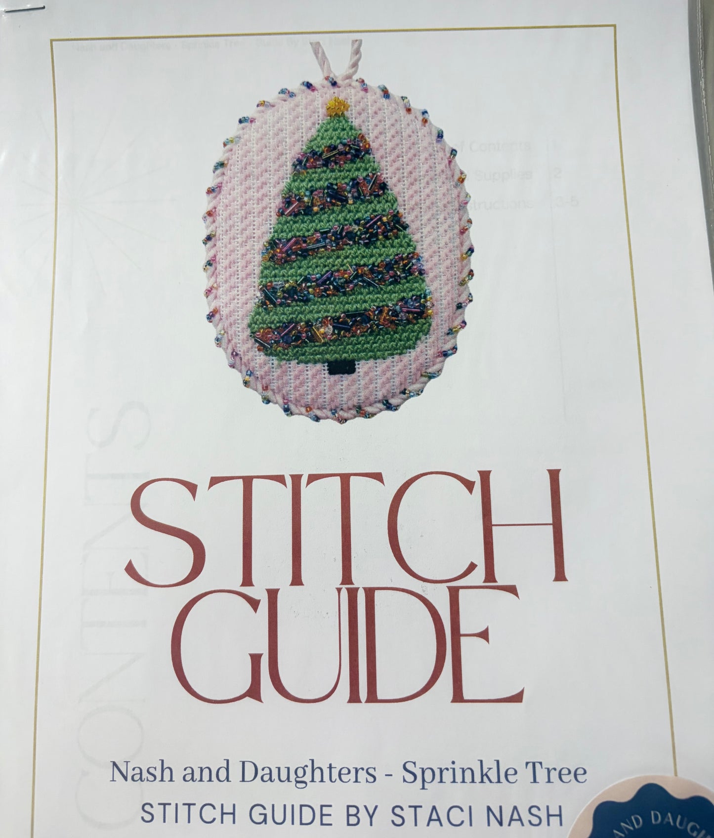 Stitch Guide- Sprinkle Tree (ND-30)