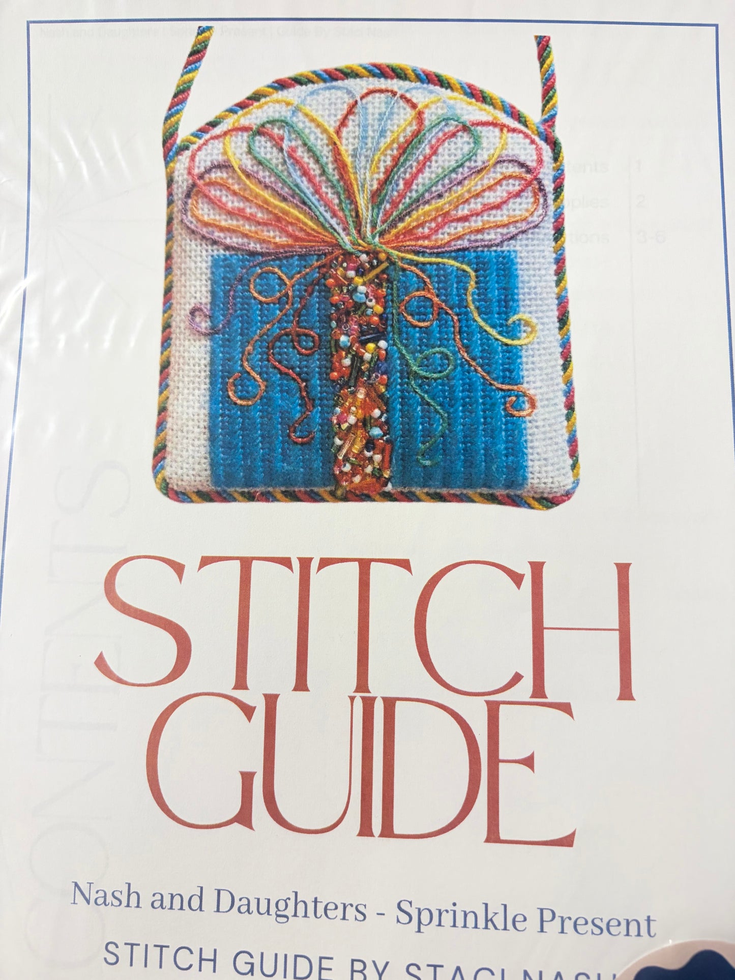 Stitch Guide- Sprinkle Present (ND-33)