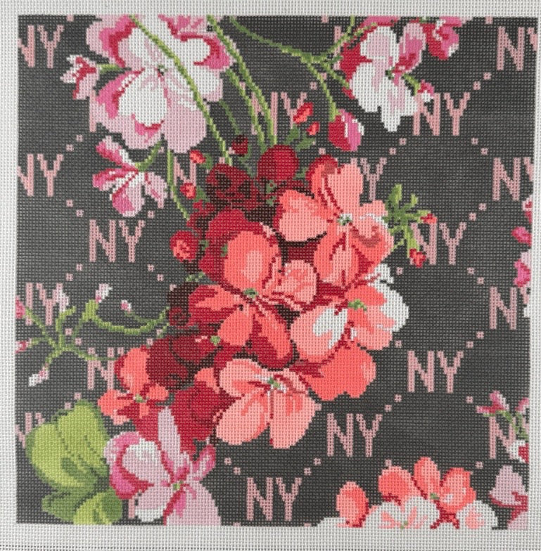 NY Floral Print
