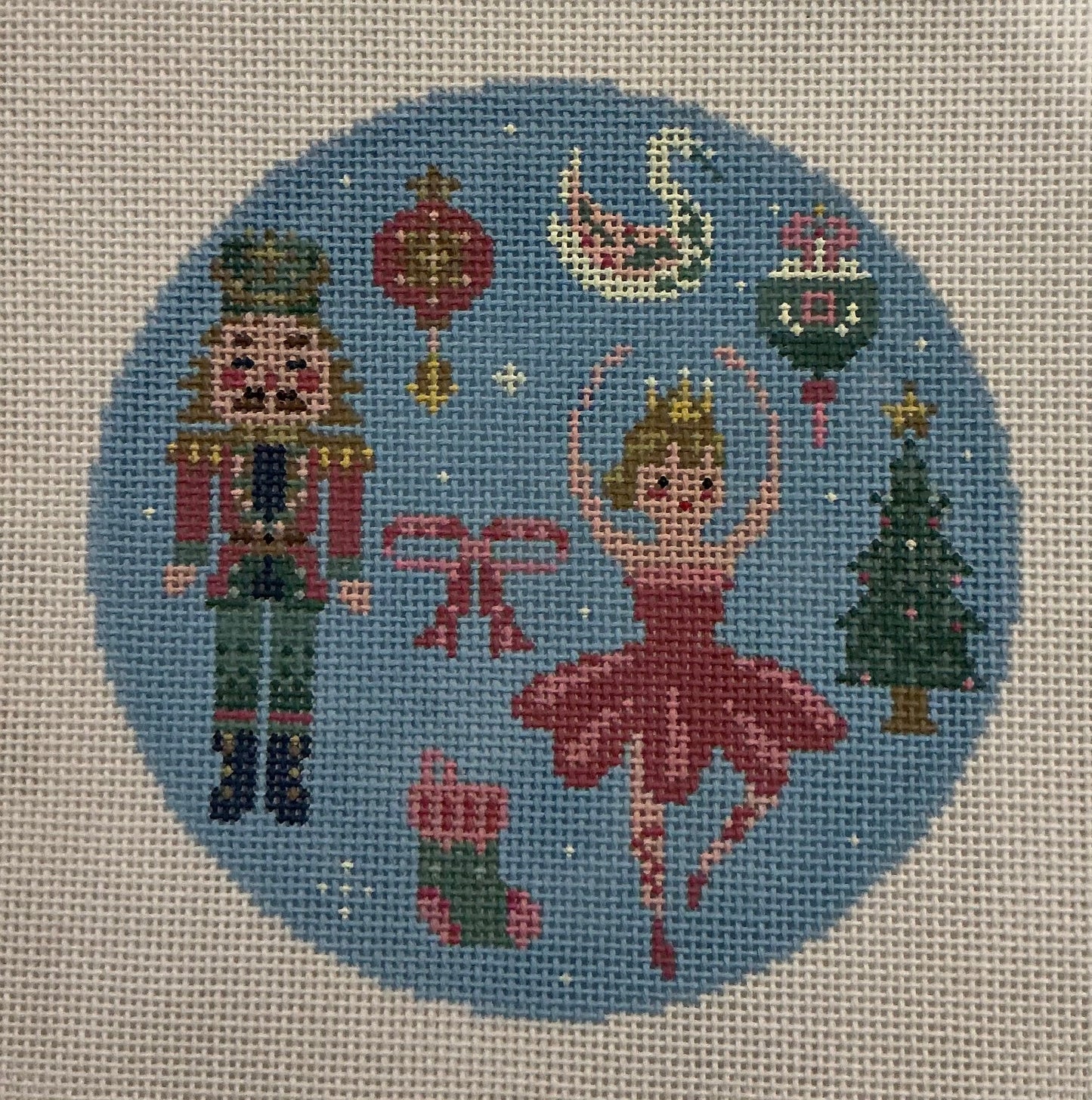 Pastel Nutcracker Round