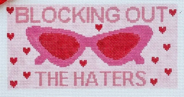Blocking Out the Haters Sunglass Case