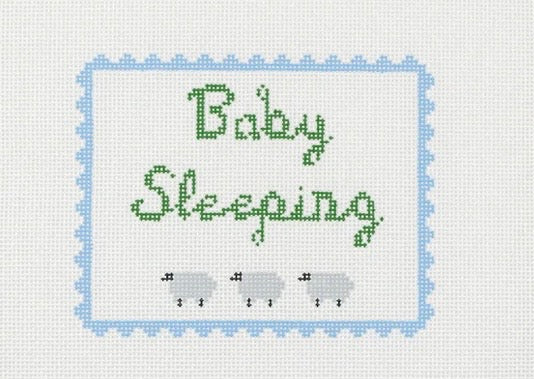 Baby Sleeping (Blue) Sign