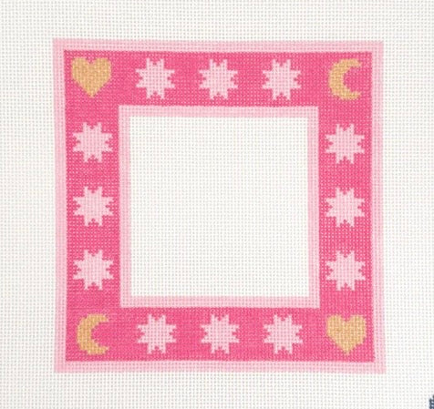 Moon & Stars Frame (pink)