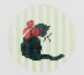 Holiday Cat Round