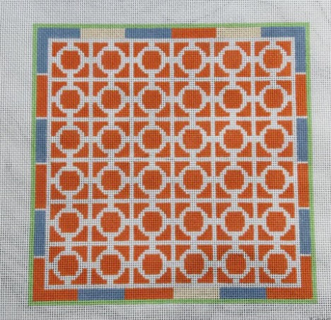 Orange Garden Screen
