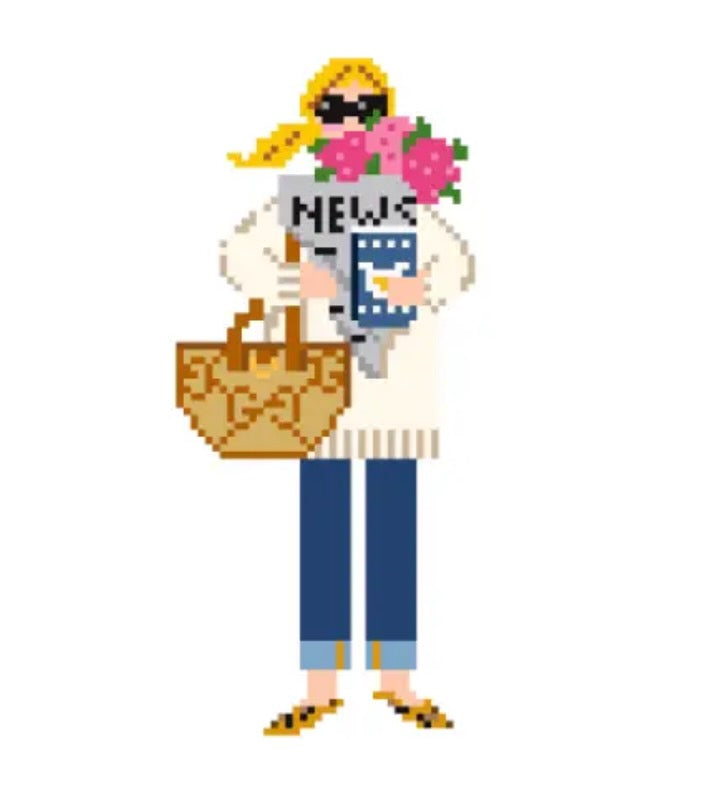 News & Flowers Girl