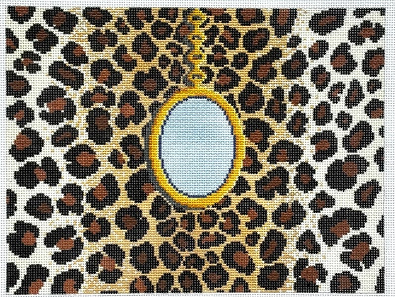 Leopard Pendant Clutch