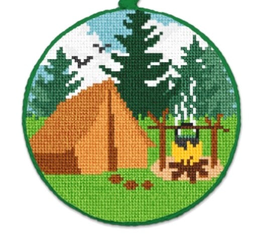Camping Ornament