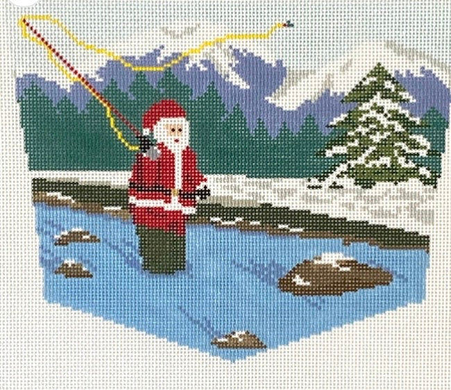 Sporty Santa Fly Fishing