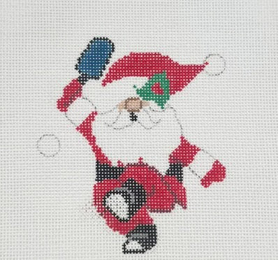 Pickleball Santa
