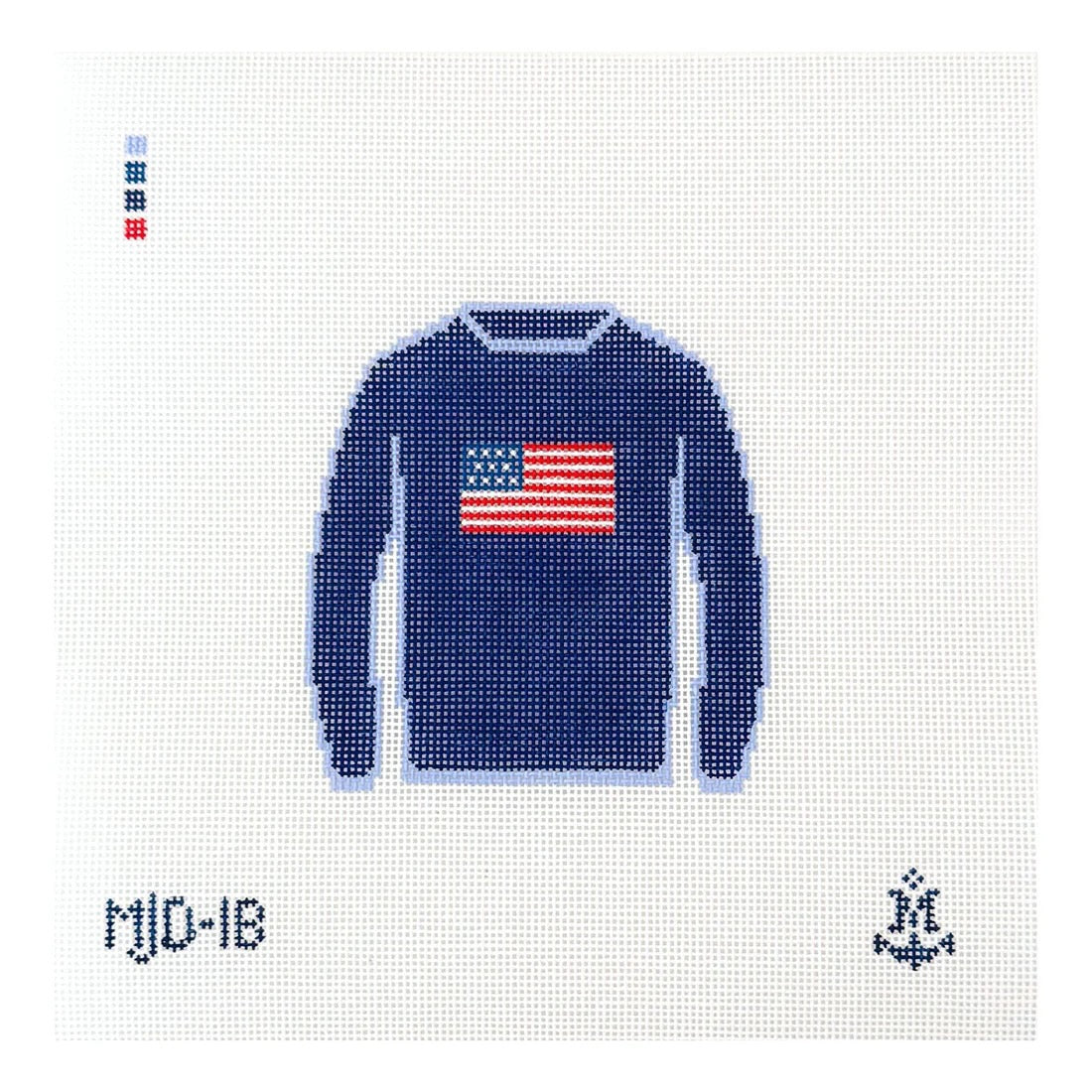 American Flag Sweater