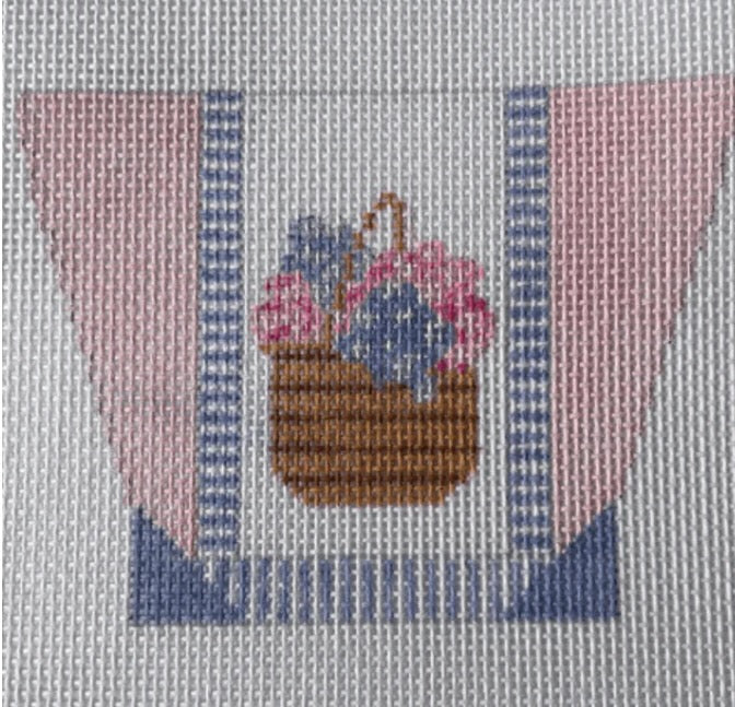 Flower Basket Mini Tote