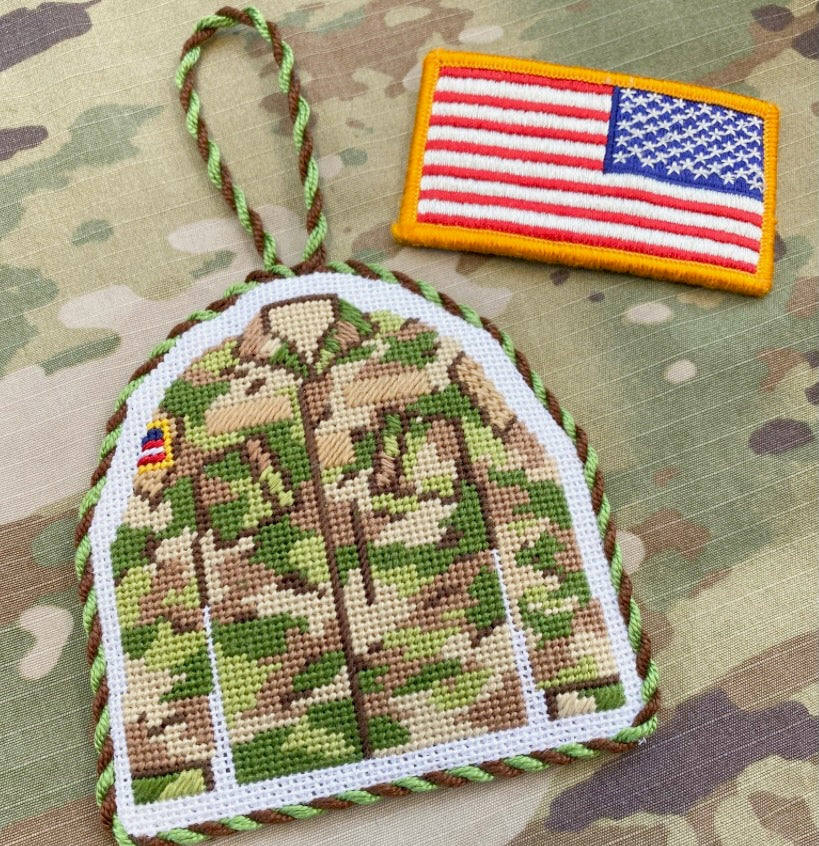 Army Camouflage W/ Stitch Guide