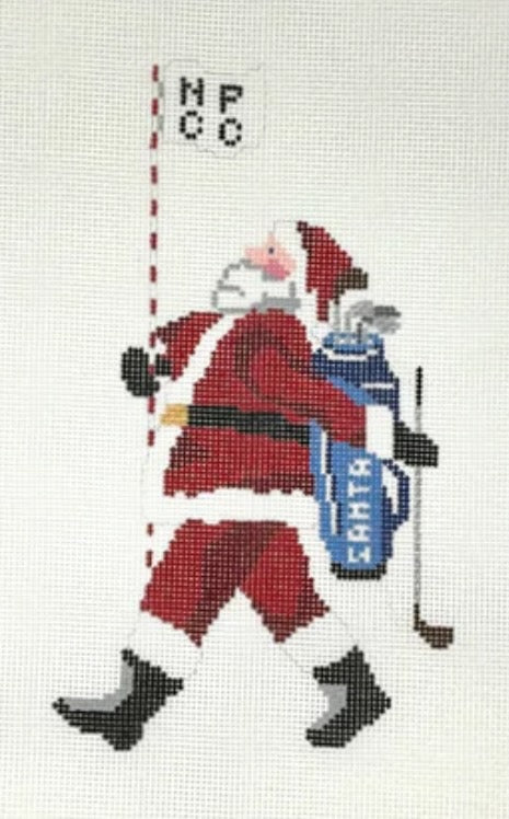 Santa Golfer