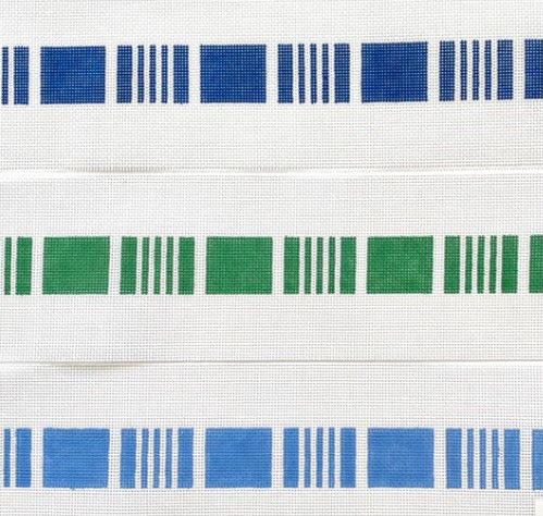 Ticking Stripe Belt (Green)