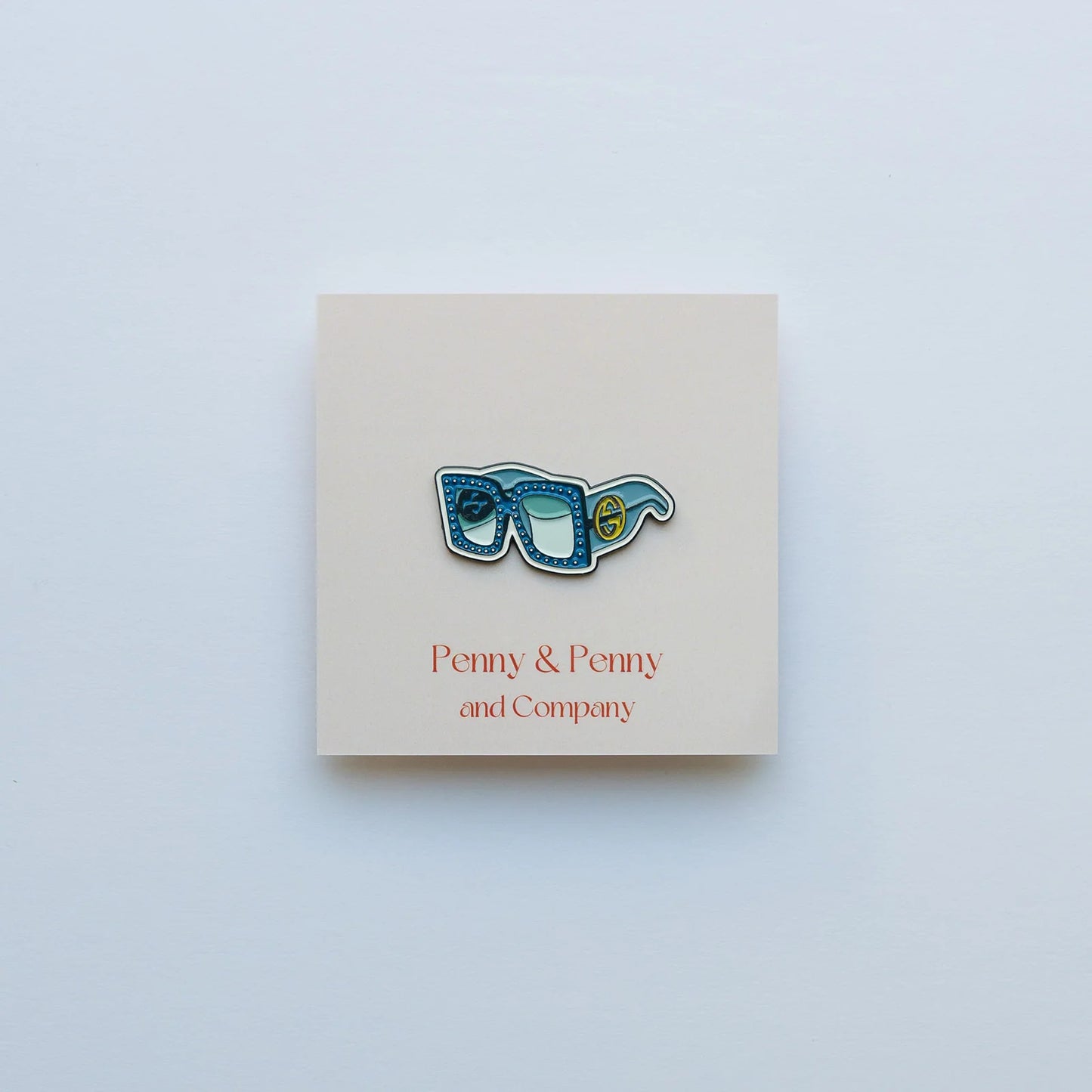 Glam Goggles (Blue) Needle Minder